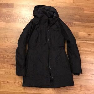 North Face Black Parka XS Puffer Down Coat